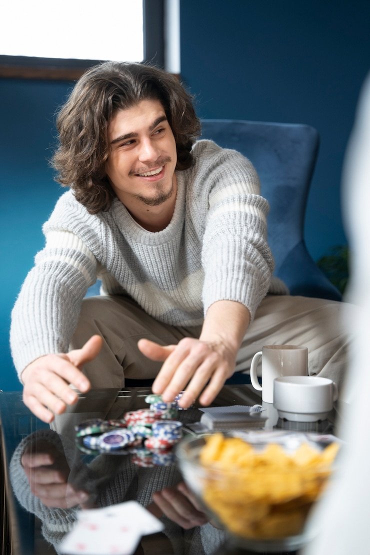 Adult entertainment dashboard combining sports and casino style categories